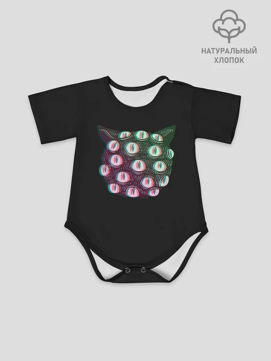 Детское боди / Космический Кот Монстр