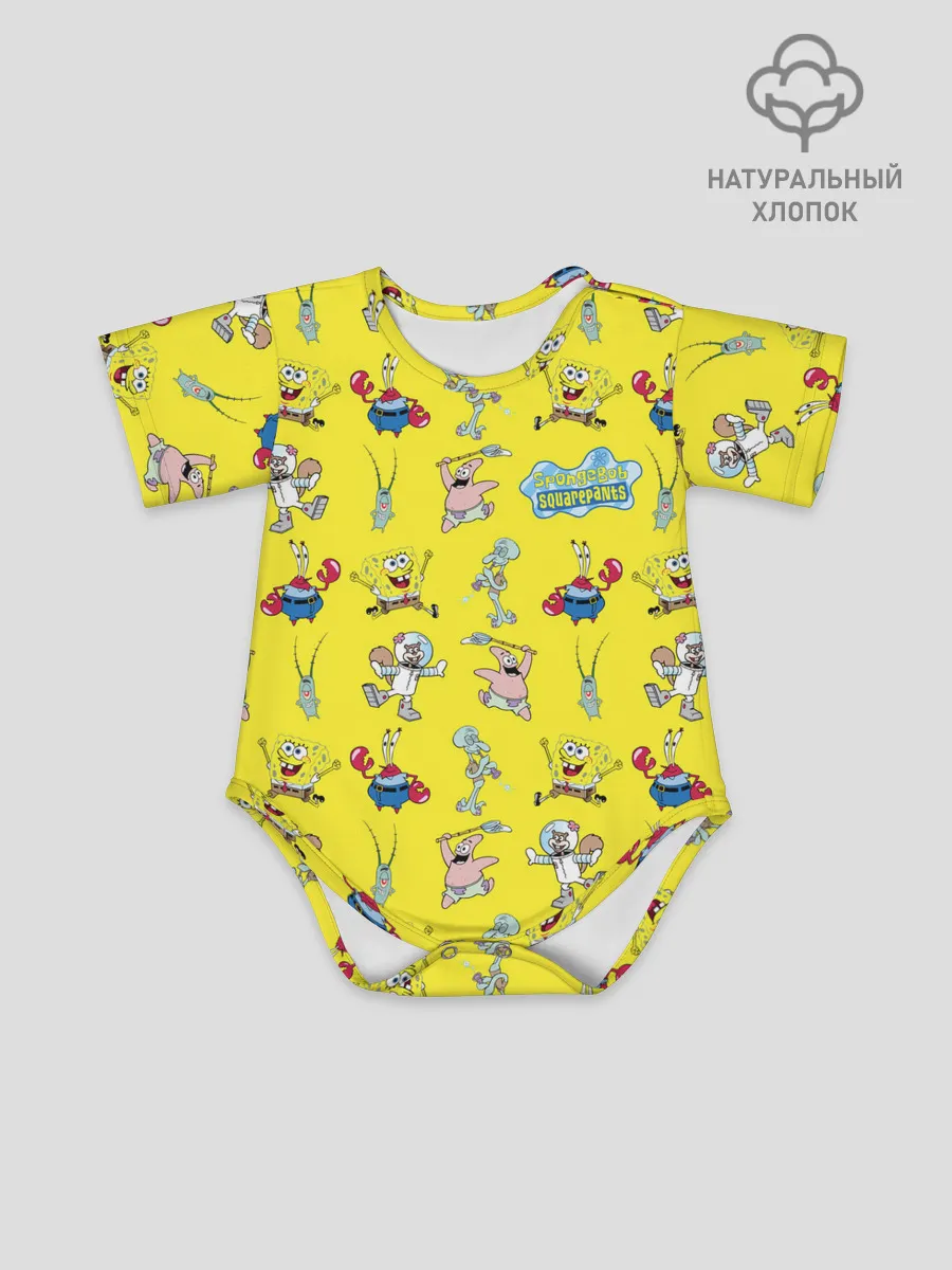 Детское боди / SpongeBob pattern