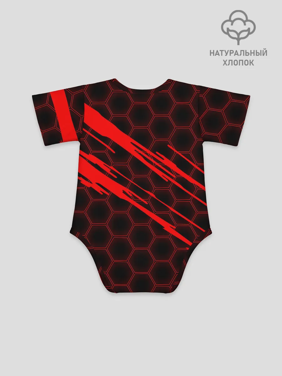 Детское боди / Чёрный клевер: Соты