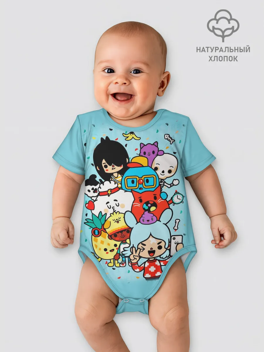 Детское боди / Toca Boca | Тока бока персонажи из игры