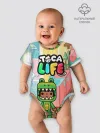 Детское боди / Toca Boca | Тока бока костюм крокодила