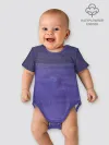 Детское боди / Фиолетовые краски