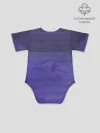 Детское боди / Фиолетовые краски