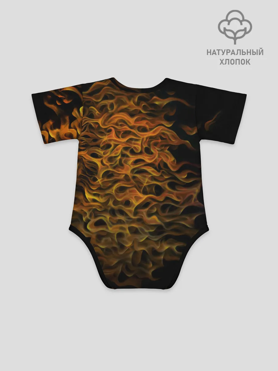 Детское боди / ПЛАМЕННЫЙ ЛЕВ