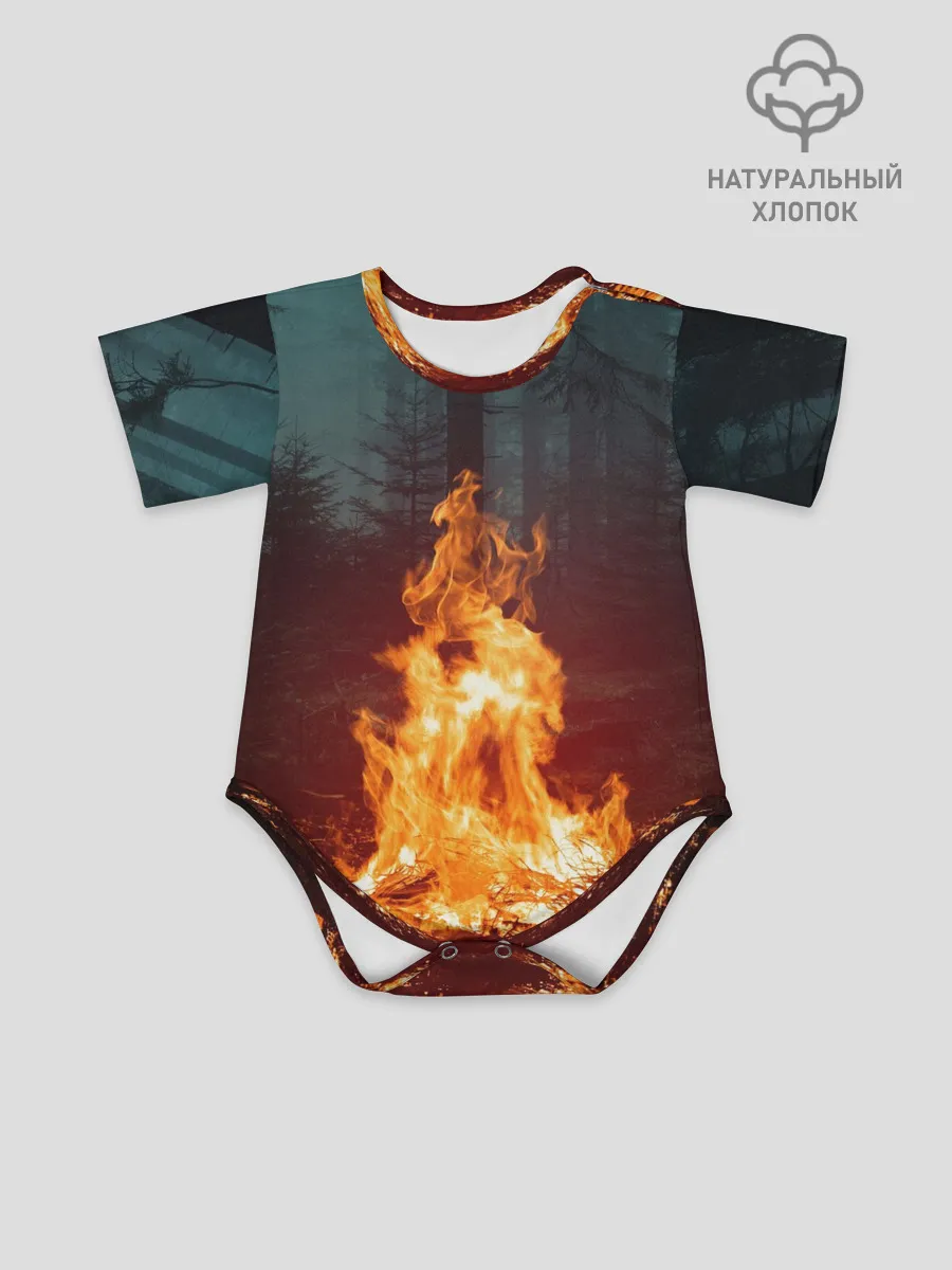 Детское боди / Пикник в лесу