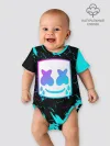 Детское боди / MARSHMELLO NEON: МАРШМЕЛЛО НЕОН.
