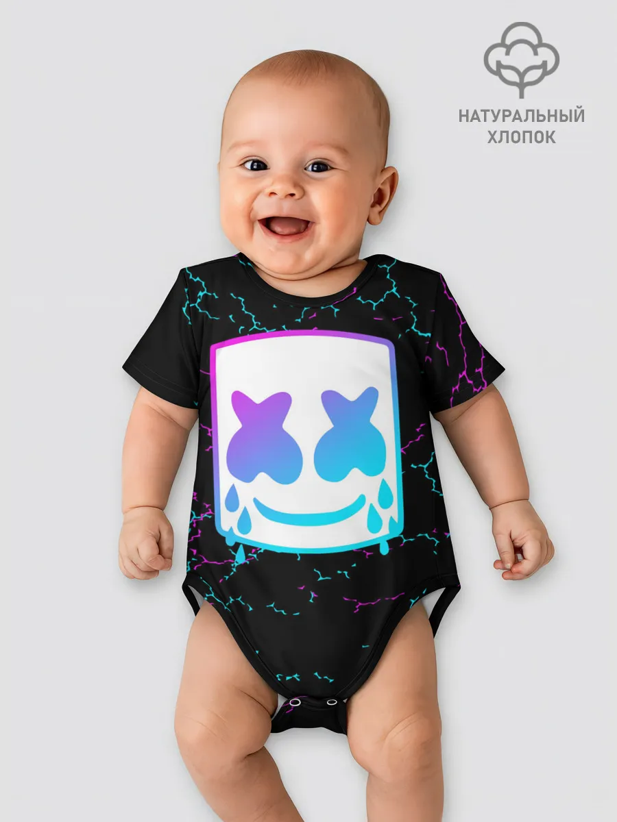 Детское боди / MARSHMELLO NEON | МАРШМЕЛЛО НЕОН.