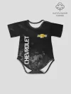 Детское боди / Chevrolet, gray