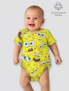 Детское боди / Губка Боб / SpongeBob pattern