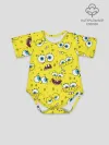 Детское боди / Губка Боб / SpongeBob pattern