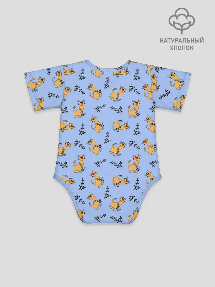 Детское боди / Радостный кот