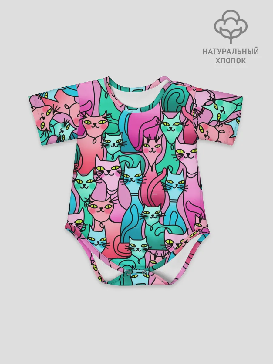 Детское боди / Выставка котов