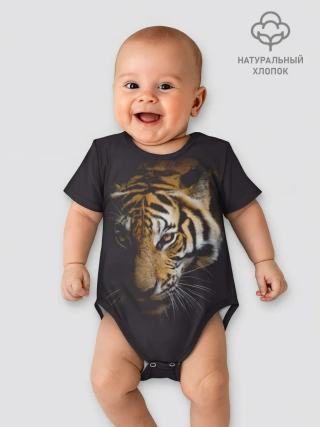 Детское боди / Год тигра. Голова