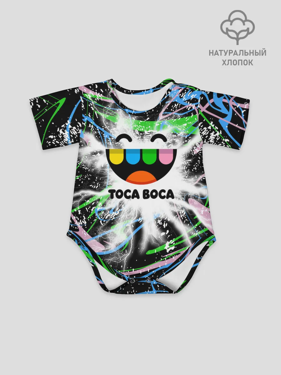 Детское боди / Toca Boca: Весельчак.