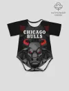 Детское боди / CHICAGO BULLS ЯРОСТНЫЙ БЫК