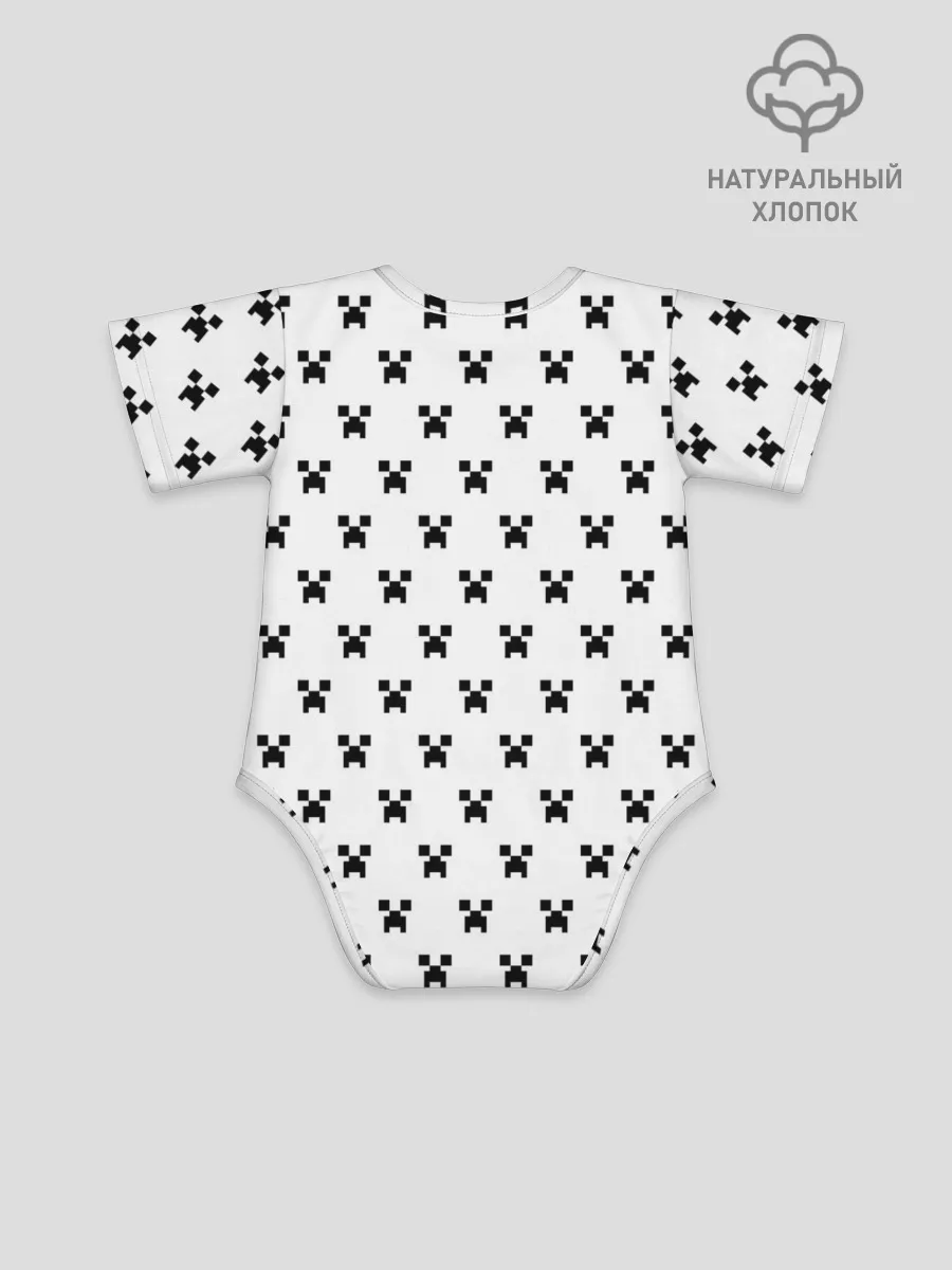 Детское боди / Внутреннее строение Крипера | Minecraft