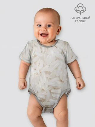 Детское боди / Рис/еда