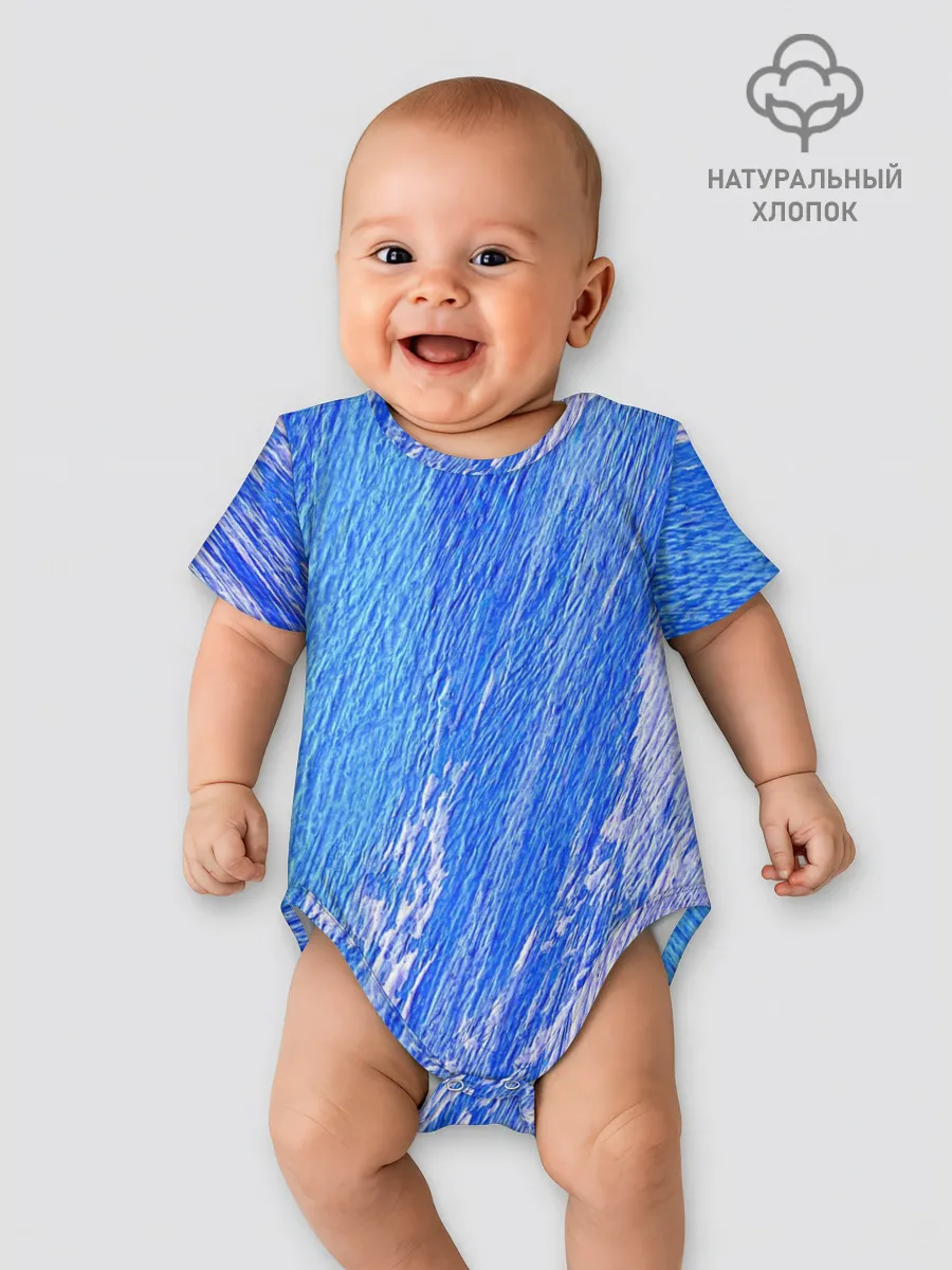 Детское боди / Крупные мазки