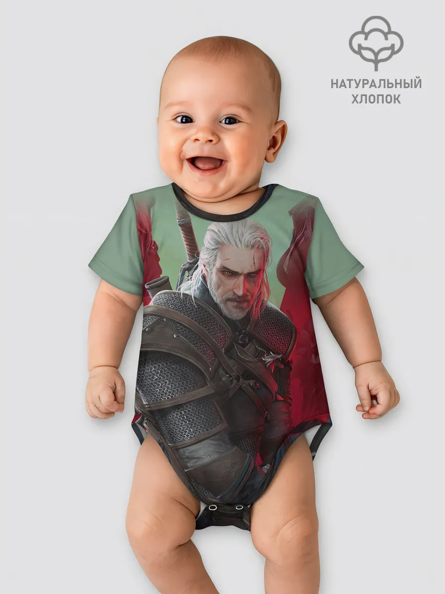 Детское боди / ВЕДЬМАК | THE WITCHER | ГЕРАЛЬТ С МЕЧОМ