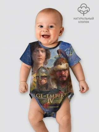 Детское боди / Age of Empires 4 Обложка