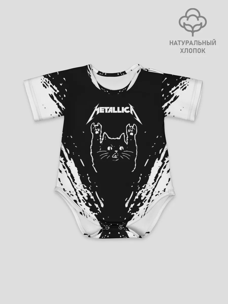 Детское боди / Мяуталлика / Meowtallica.