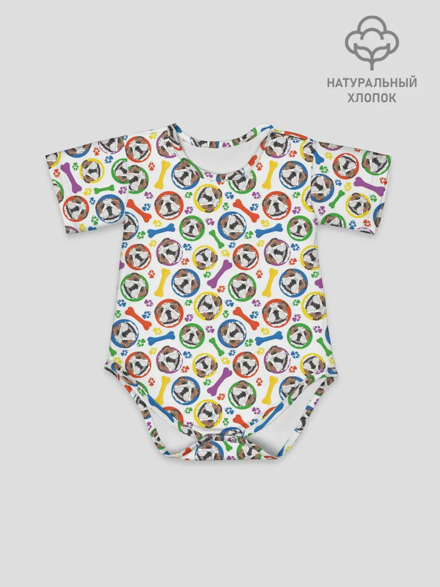 Детское боди / Английский Бульдог