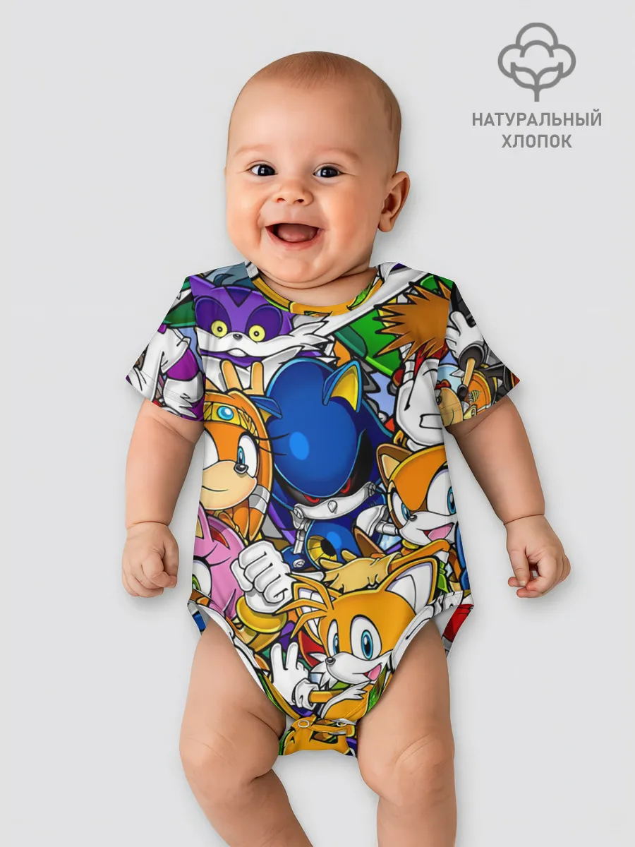 Детское боди / КИБЕР СОНИК | CYBER SONIC ROBOT