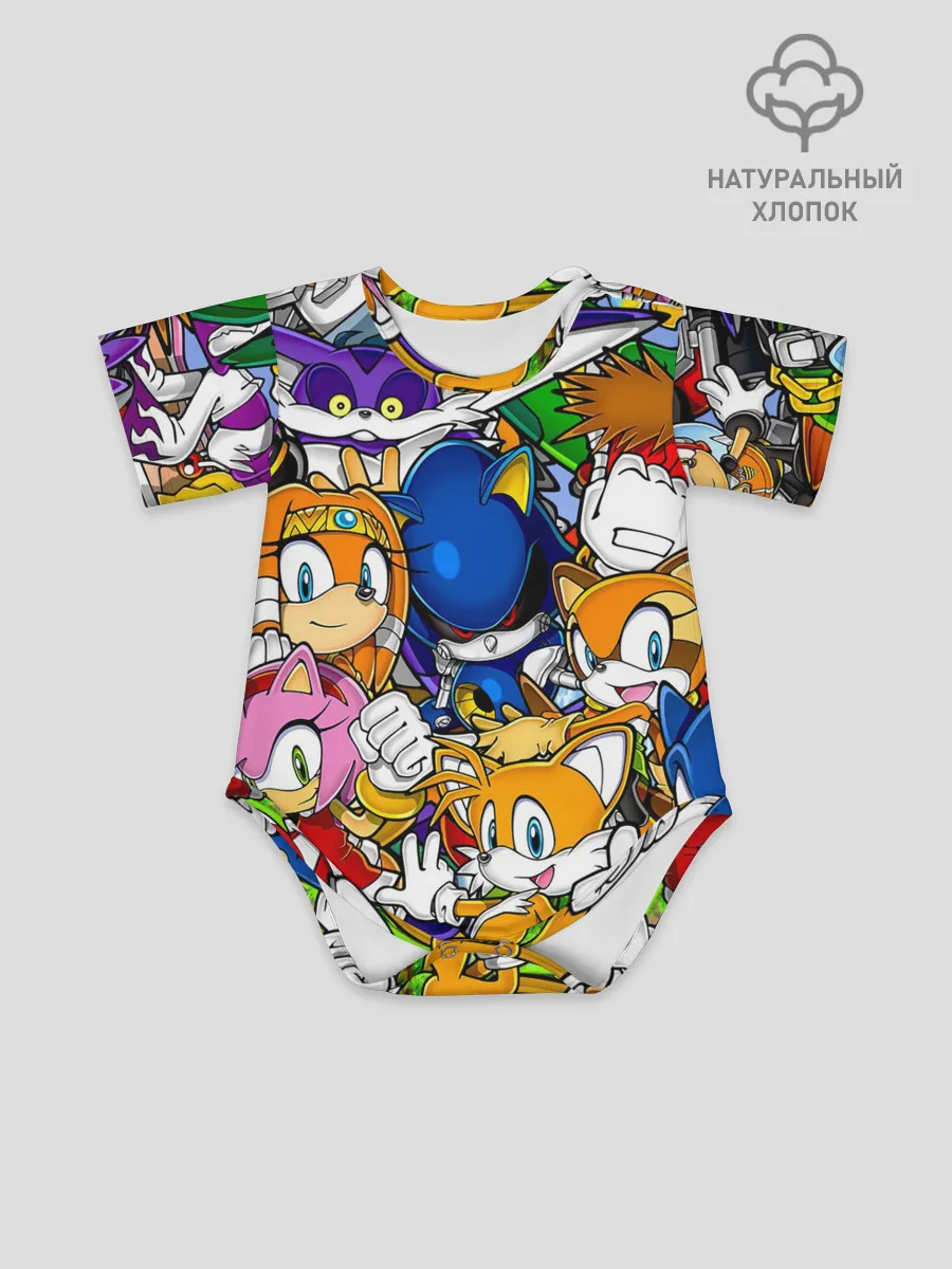 Детское боди / КИБЕР СОНИК | CYBER SONIC ROBOT