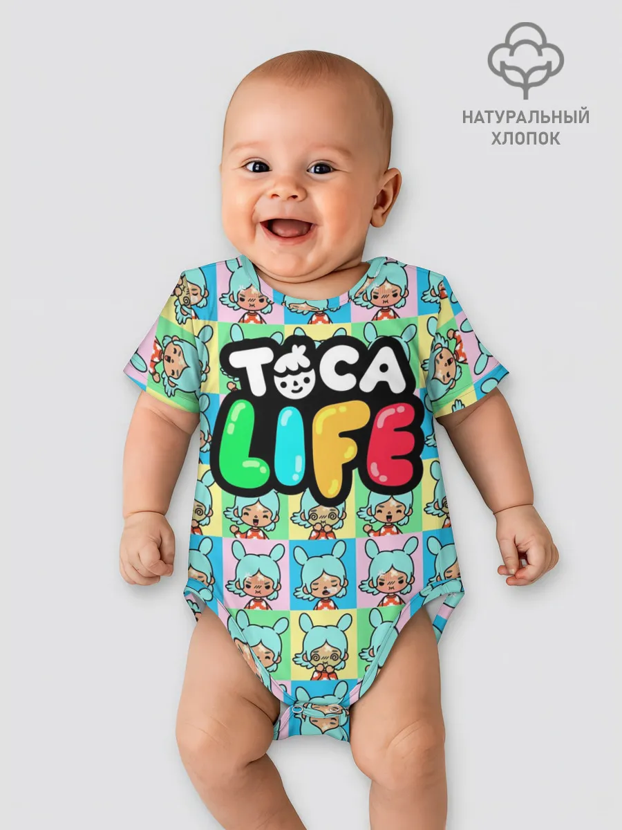 Детское боди / Toca Boca logo | Тока Бока Рита