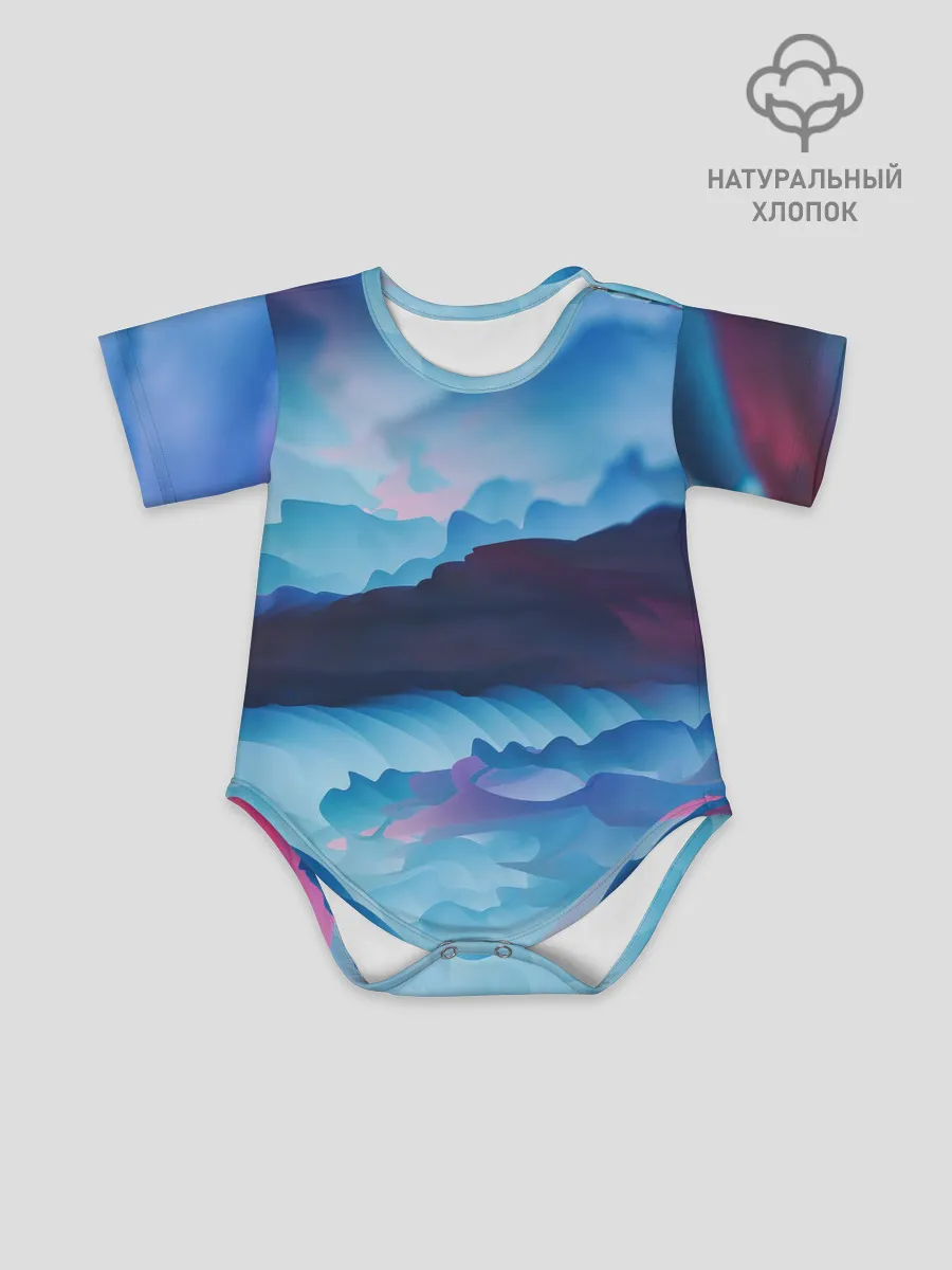 Детское боди / Грозовые мазки