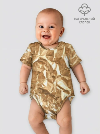 Детское боди / Мятая Фольга