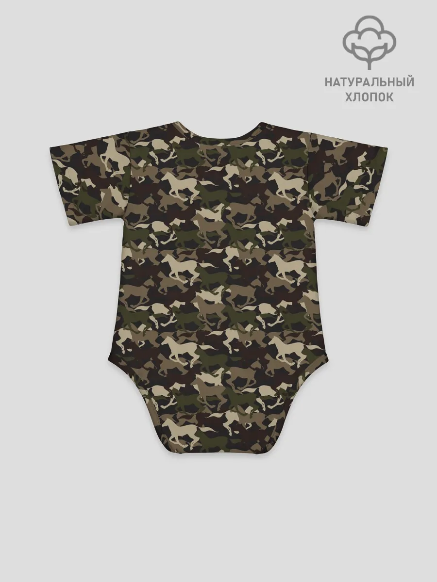 Детское боди / Лошади