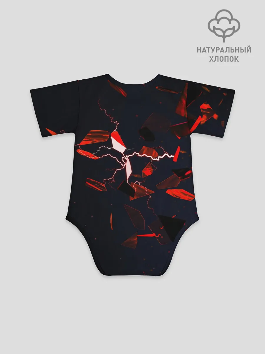 Детское боди / DOTA 2 | 3D плиты и молния