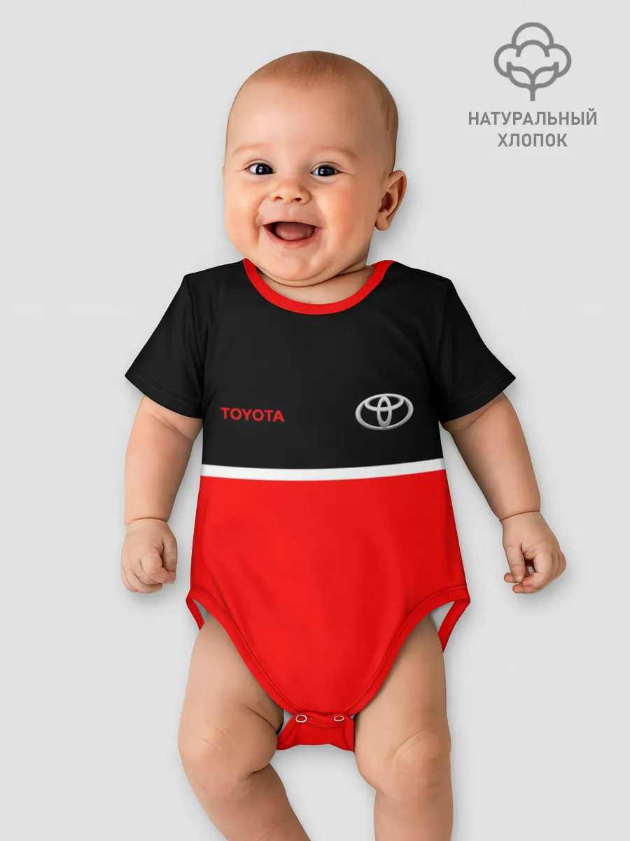 Детское боди / Toyota | Два цвета