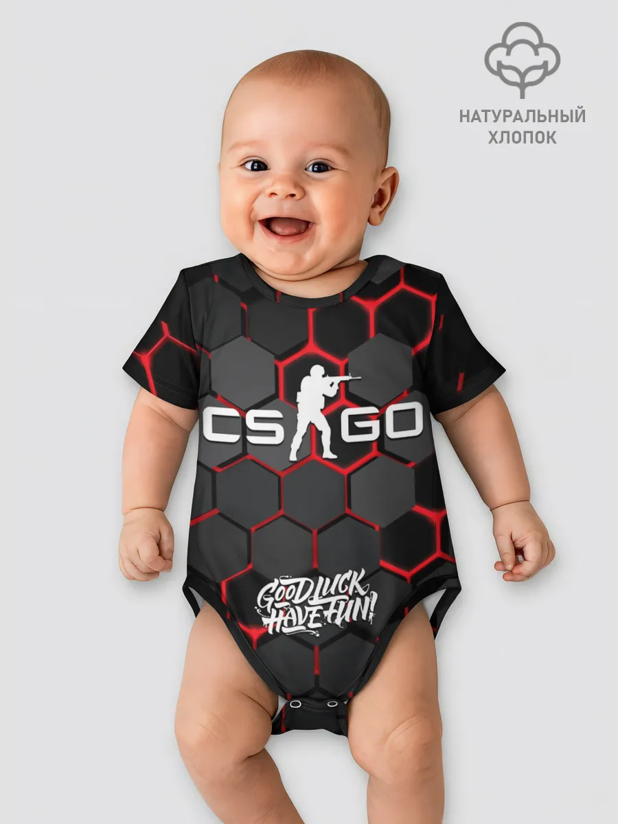 Детское боди / CS:GO 3D плиты