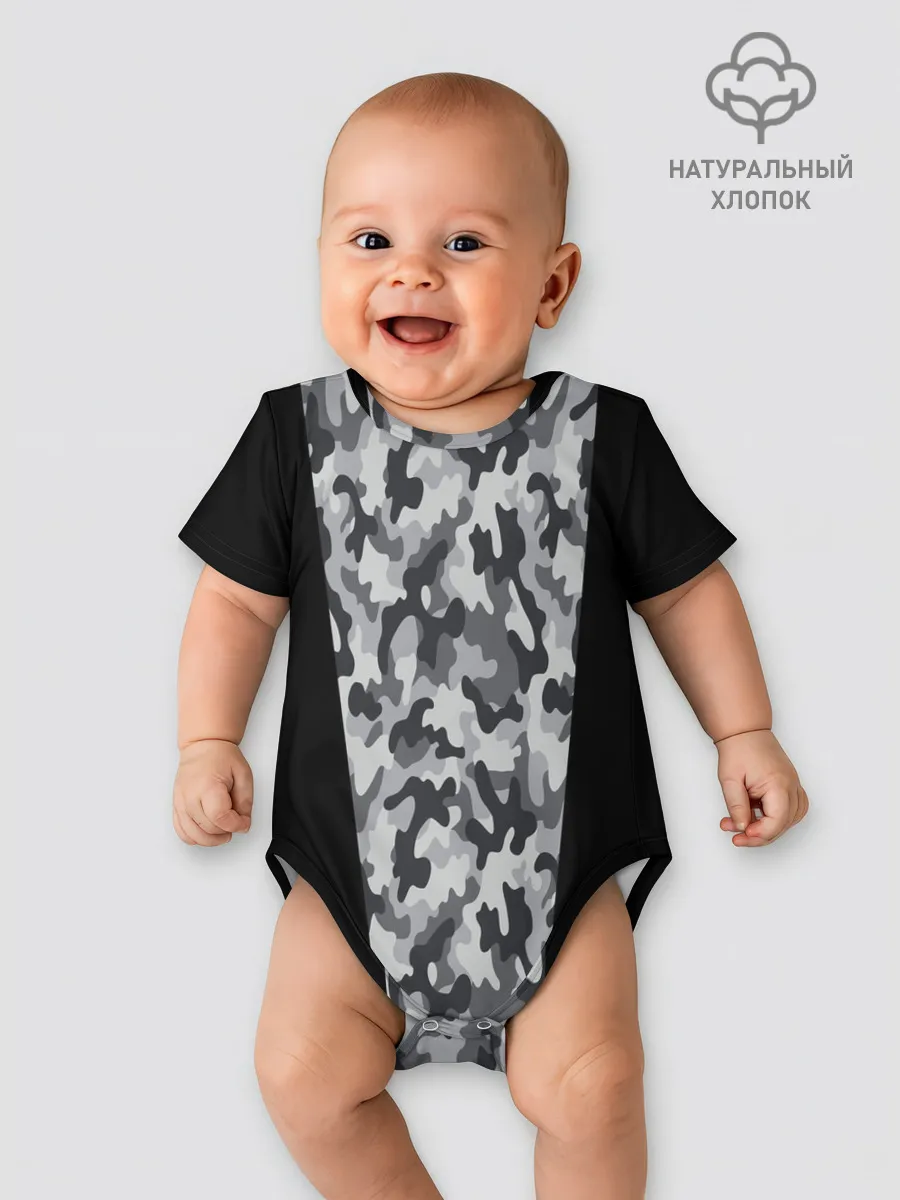 Детское боди / Стиль - Камуфляж