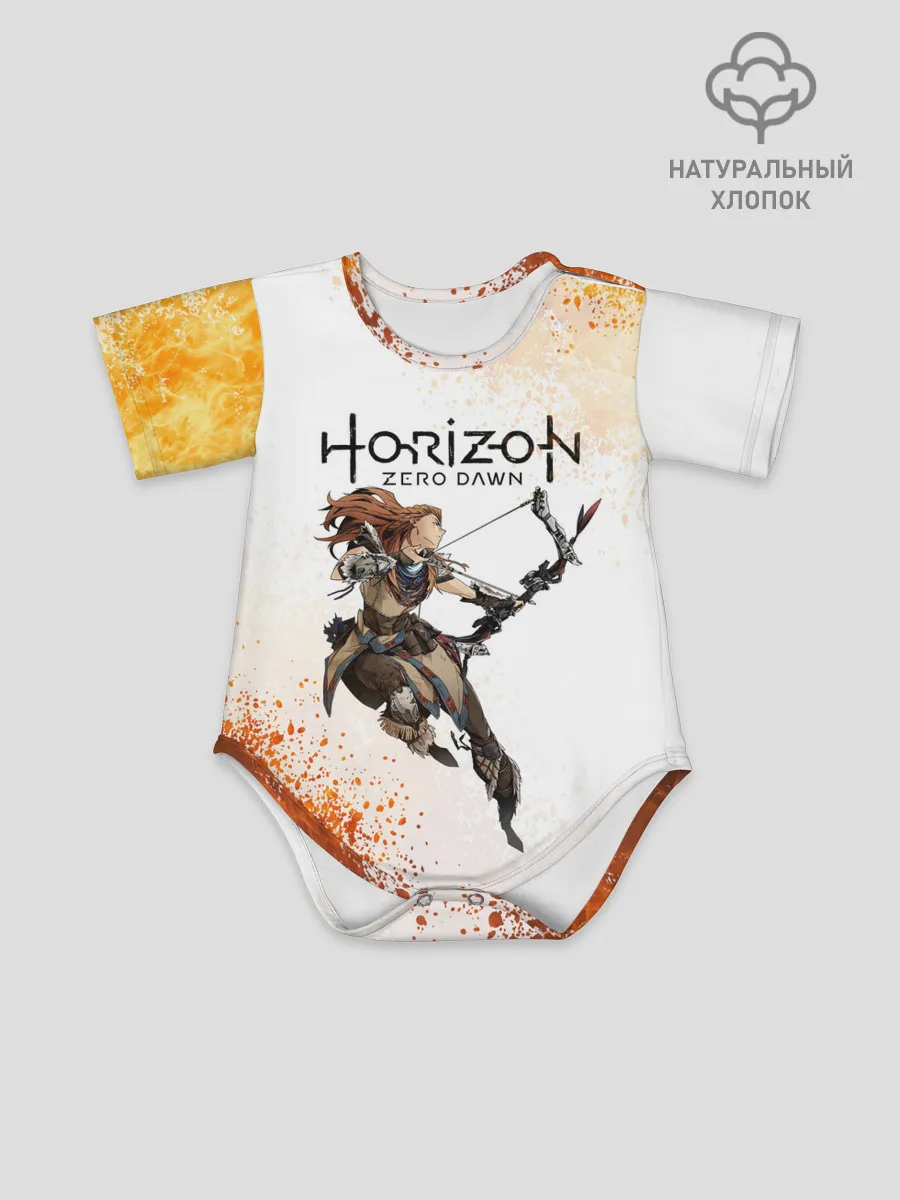 Детское боди / ЭЛОЙ | ГОРИЗОНТ НУЛЕВОЙ РАССВЕТ