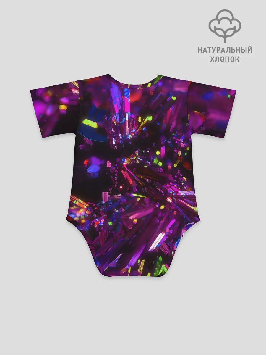 Детское боди / Фиолетовый бриллиант