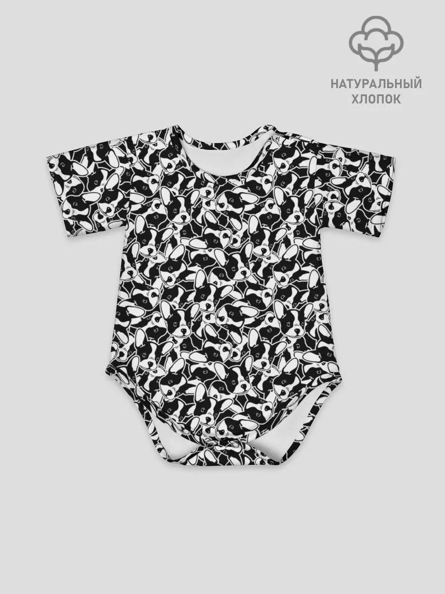 Детское боди / Щенки Французского Бульдога