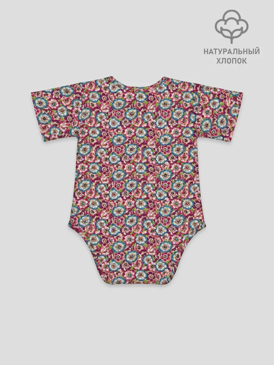 Детское боди / Васильковое поле