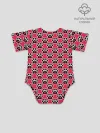 Детское боди / Следы от Лап с Сердечками