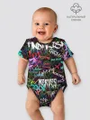 Детское боди / neon graffiti | Smile