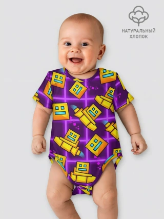 Детское боди / GEOMETRY DASH SPACE