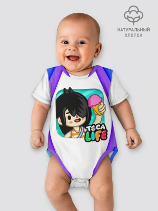 Детское боди / Нари | Nari | Toca Boca