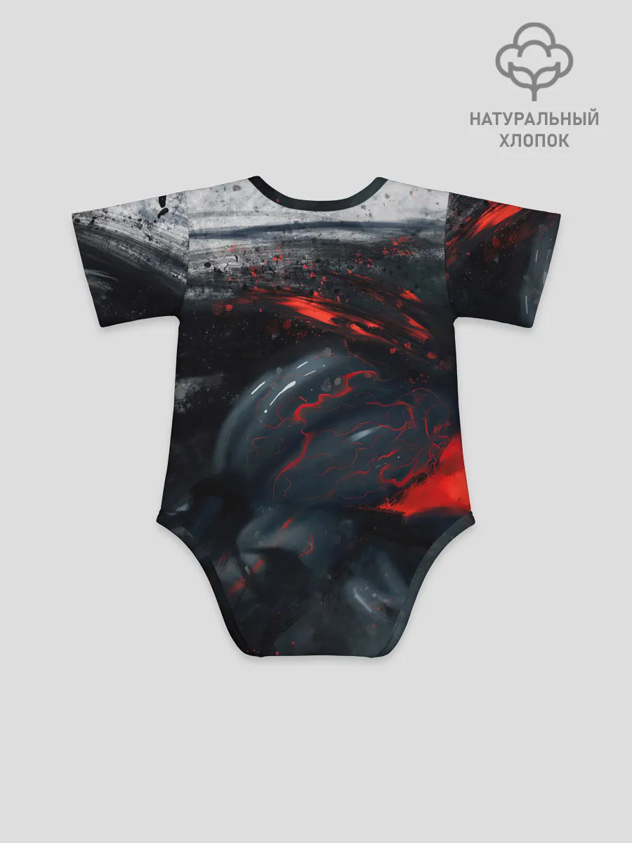 Детское боди / ЧЁРНЫЙ СИМБИОТ / ГРАНЖ / BLACK MONSTER