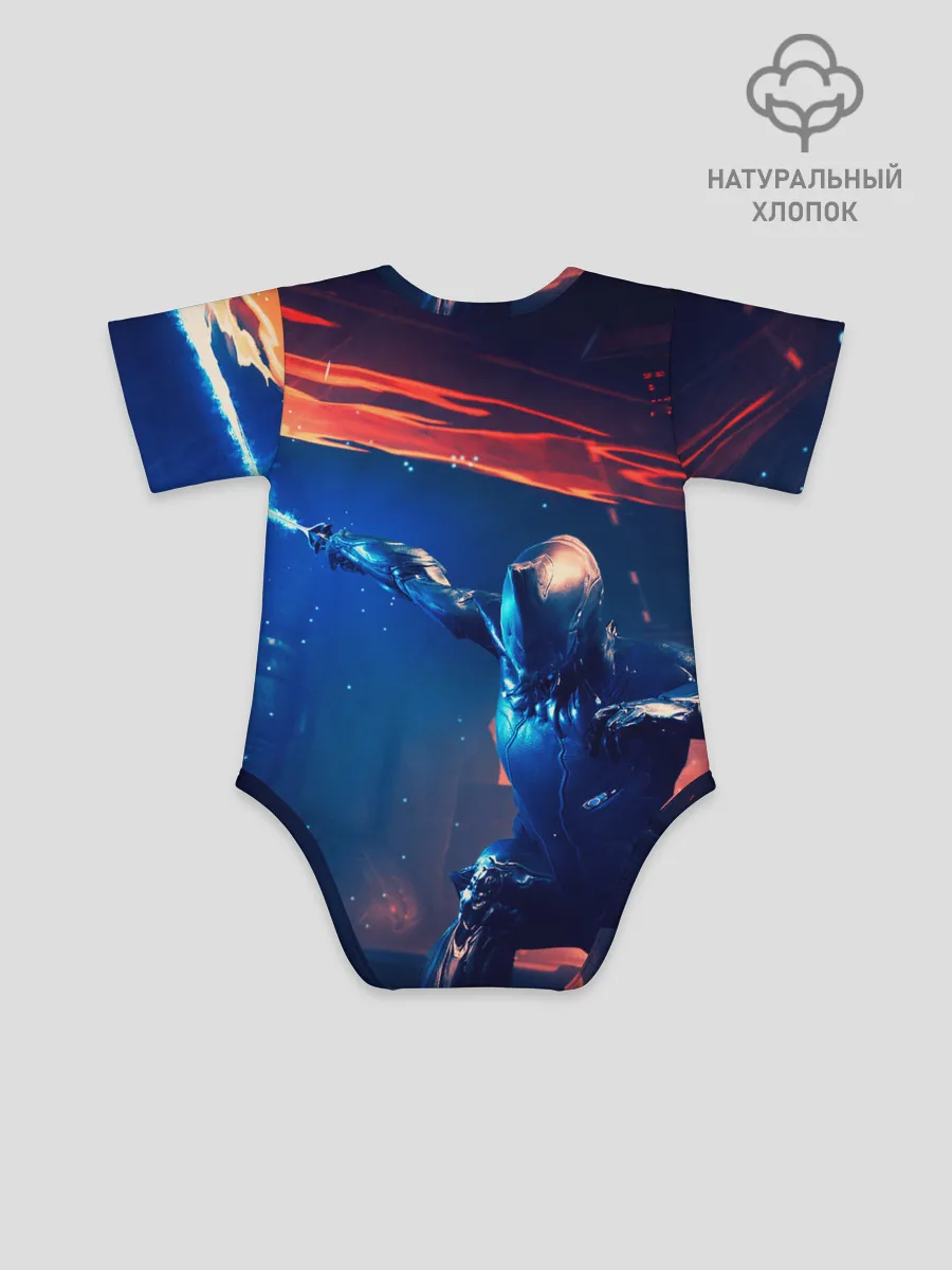 Детское боди / WAFRAME NEON KATANA FIRE