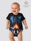 Детское боди / MASS EFFECT N7 КАПИТАН ШЕПАРД