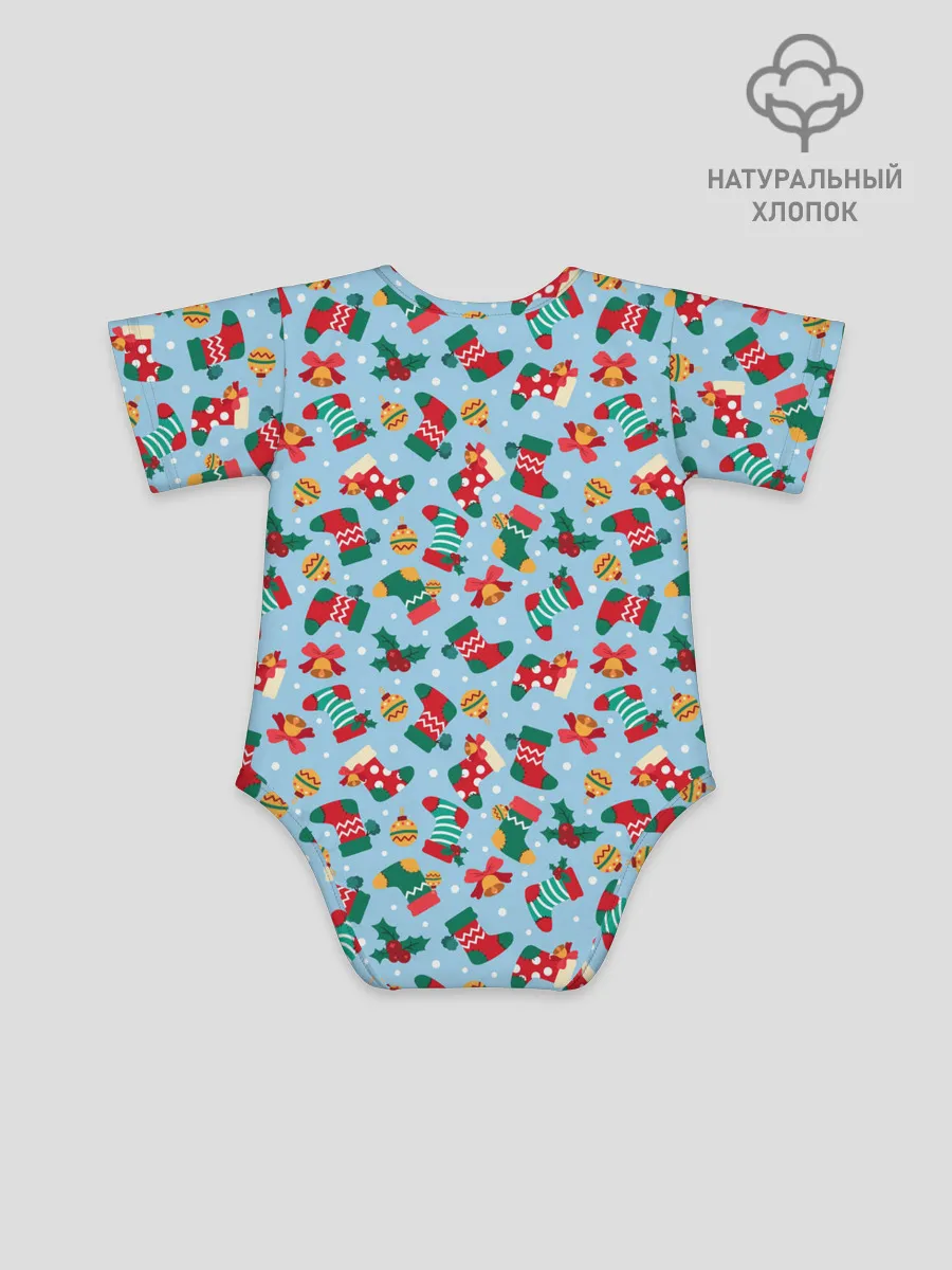 Детское боди / Christmas Background