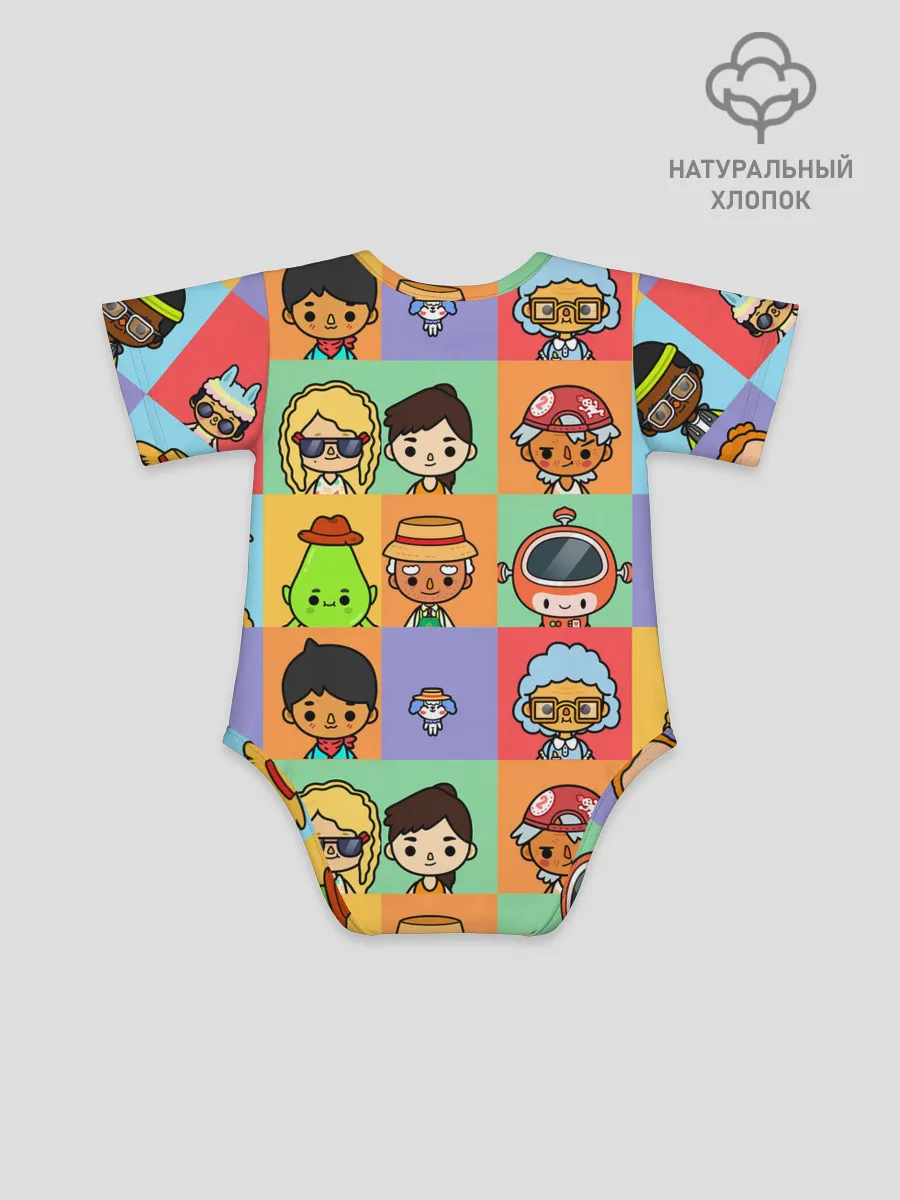 Детское боди / TOCA BOCA WORLD HERO