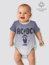 Детское боди / Ангус Янг чертик AC/DC
